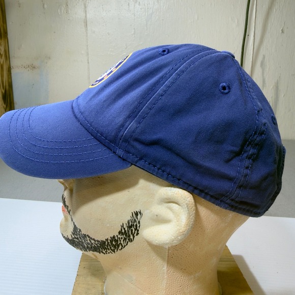 Chelsea Football Club Royal Blue Embroidered Logo Baseball Cap Adult - Picture 3 of 9